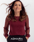 Blusa con Escarcha  (2921)
