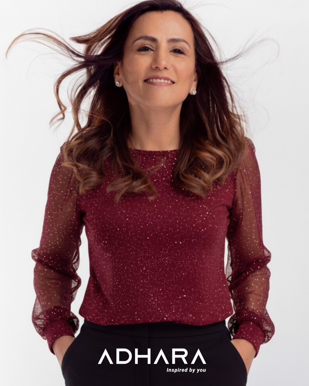 Blusa con Escarcha  (2921)