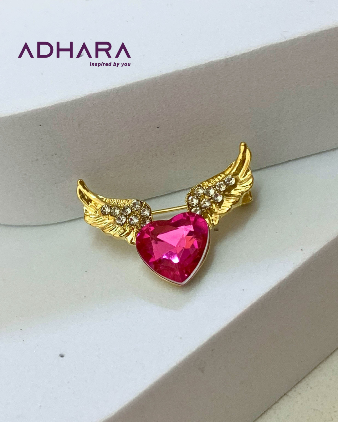 Prendedor Alas de Angel (8440)