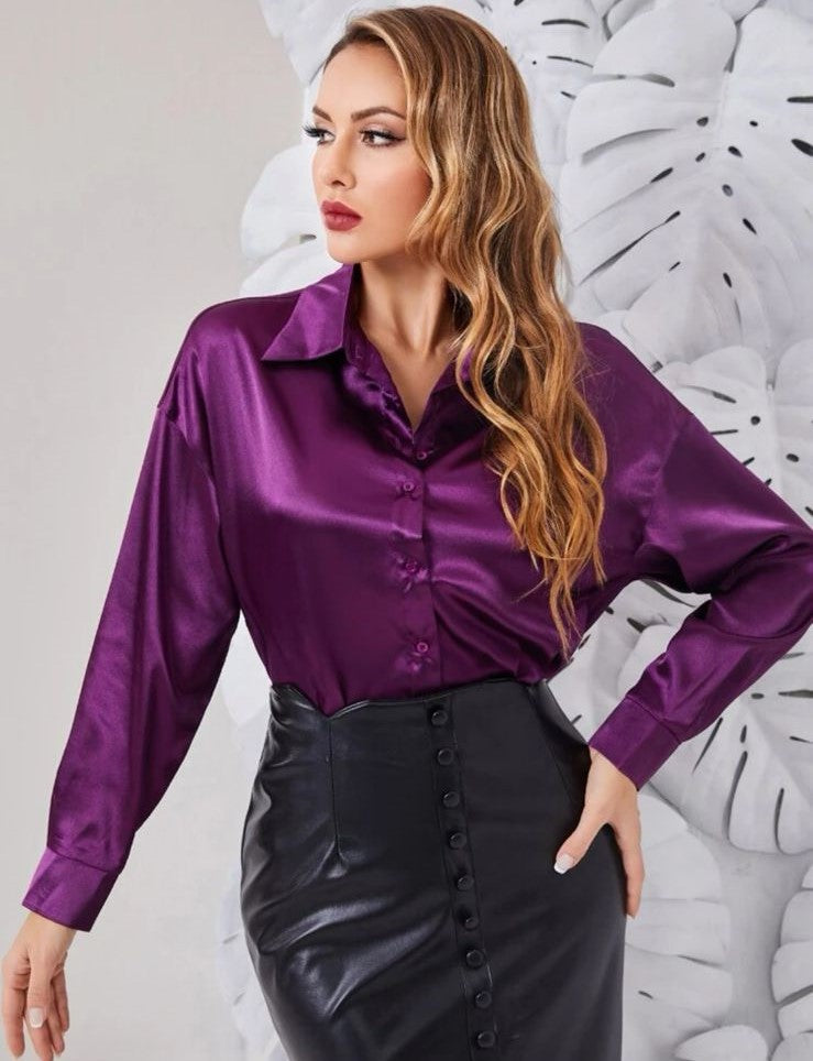 Blusa Satin Oversized (2693)