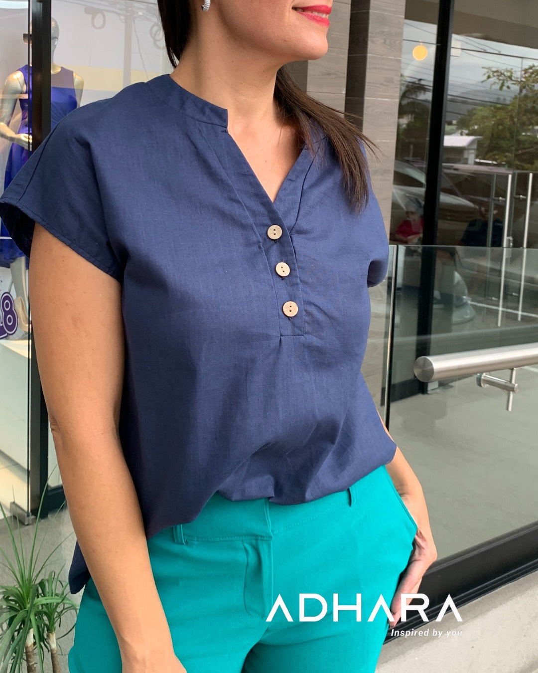 Blusa Cuello V (2866)