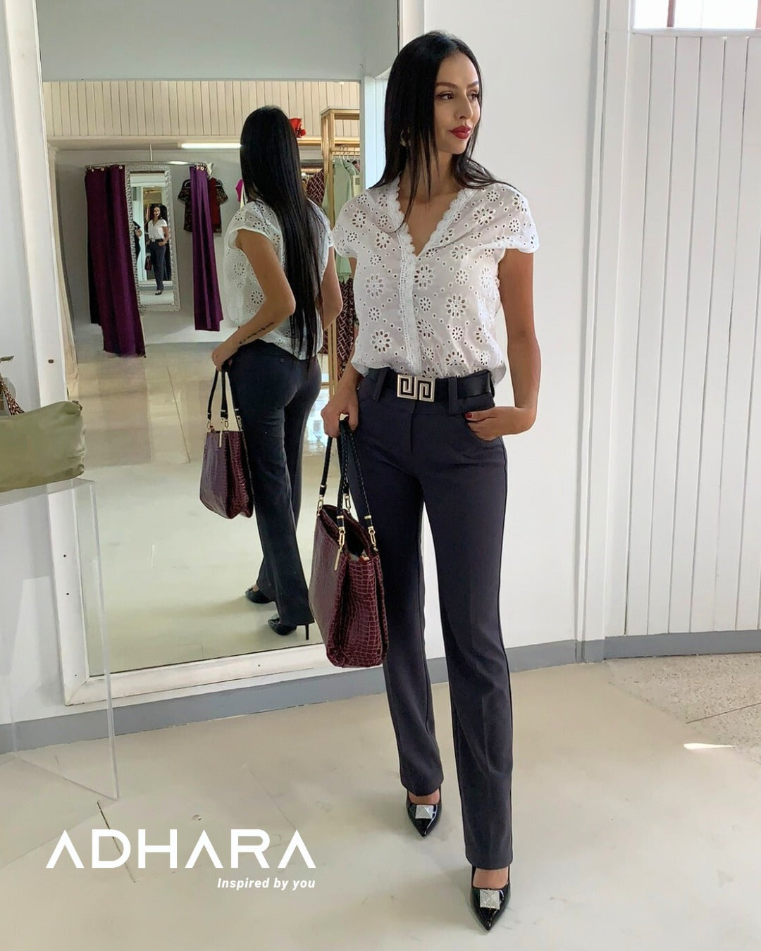 Blusa con Encaje (2934)