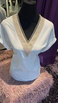 Blusa Bordada Oro (2774)
