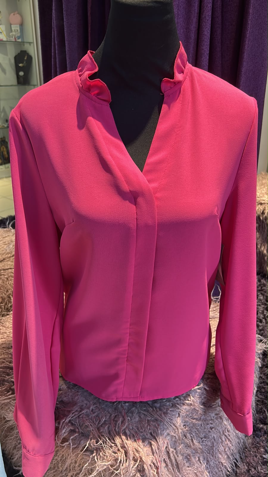 Blusa Cuello Vuelo (2755)