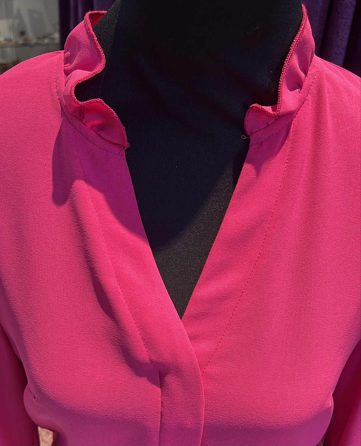 Blusa Cuello Vuelo (2755)