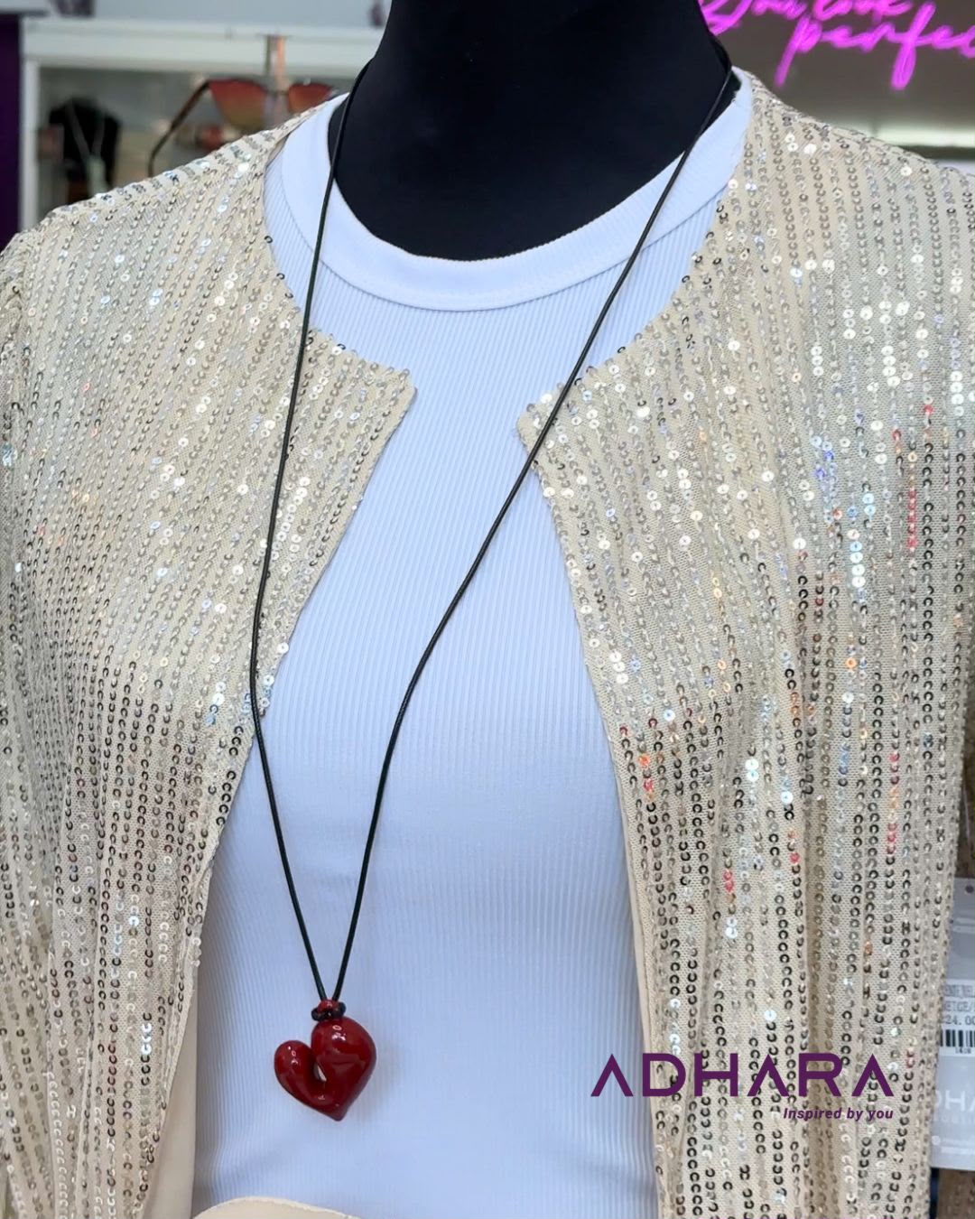 Collar Corazón (8821)