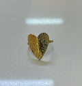 Anillo Corazón Acero Inox (8458)