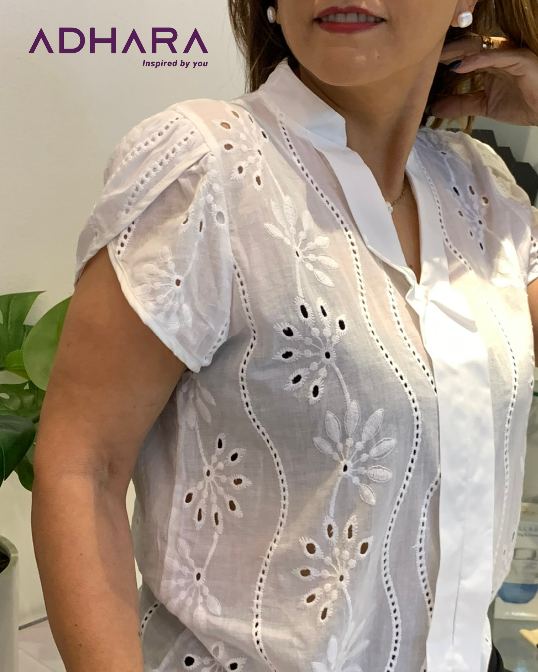 Blusa Manga Abullonada (2877)
