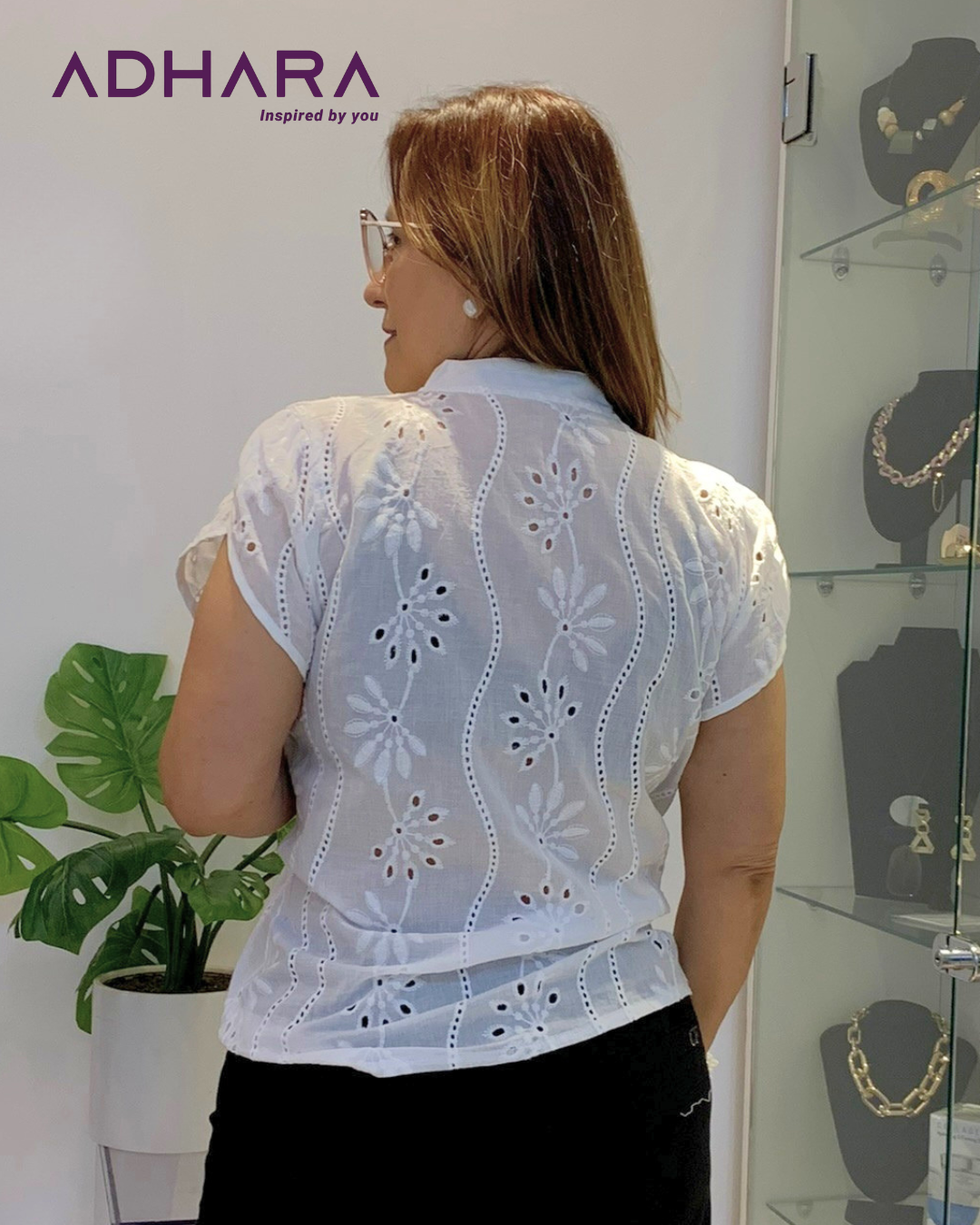 Blusa Manga Abullonada (2877)