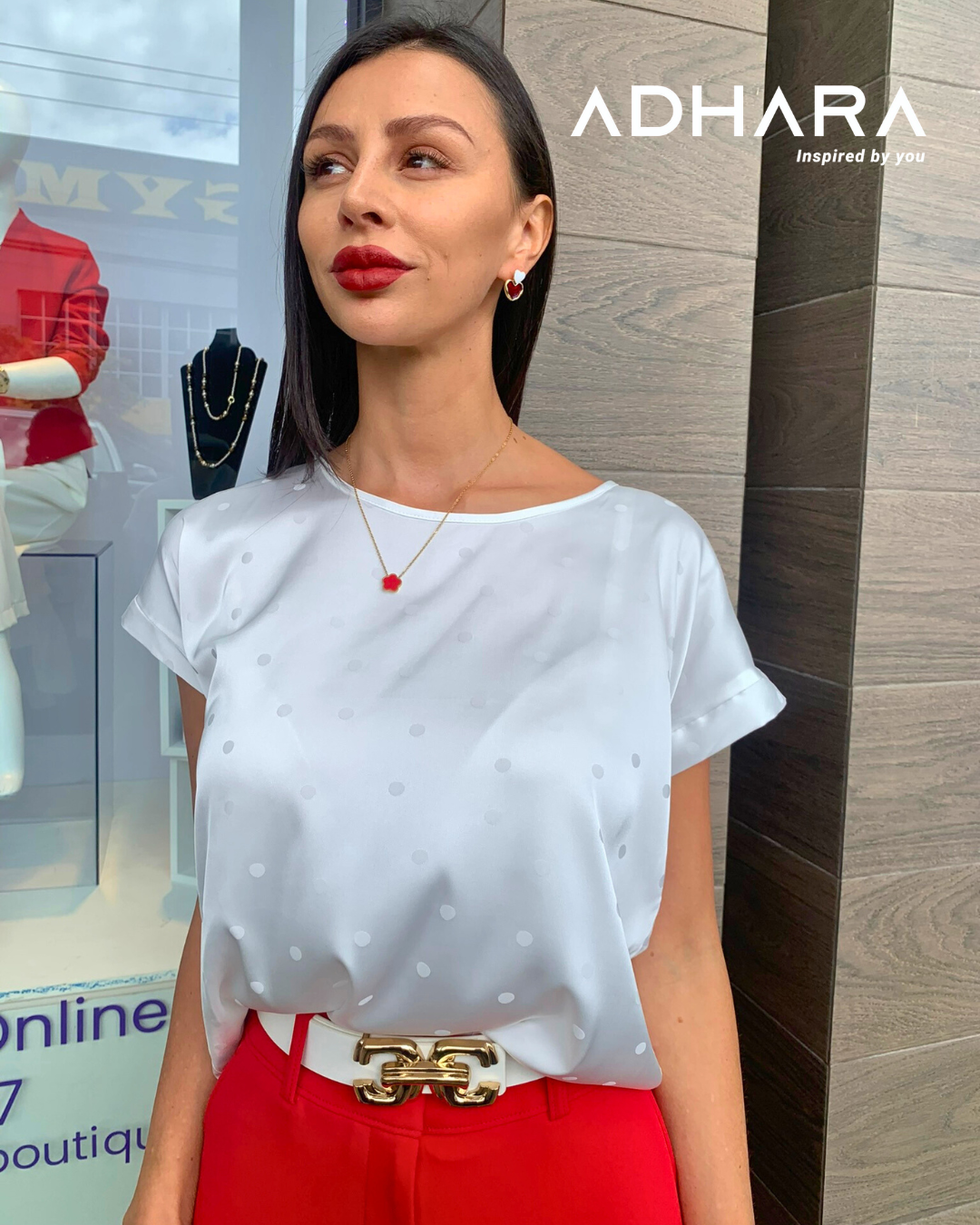 Blusa Blanca Polka 6472T (2977)