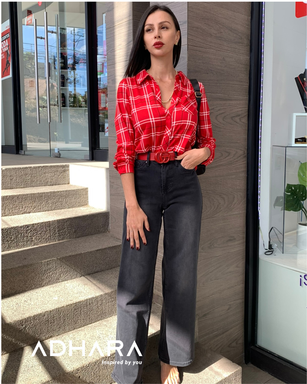 Blusa Cuadros (2976)