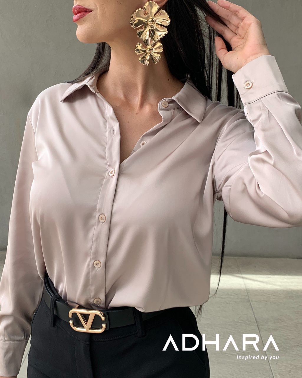 Blusa Satin B19153 (2975)