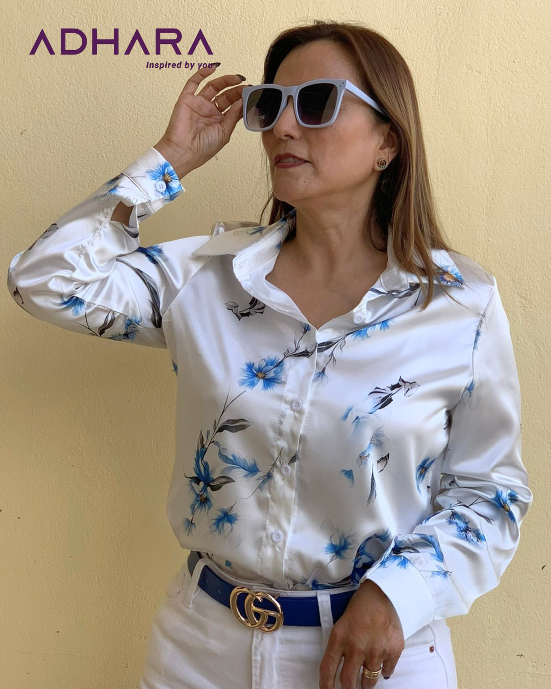 Blusa Satin Estampado (2985)