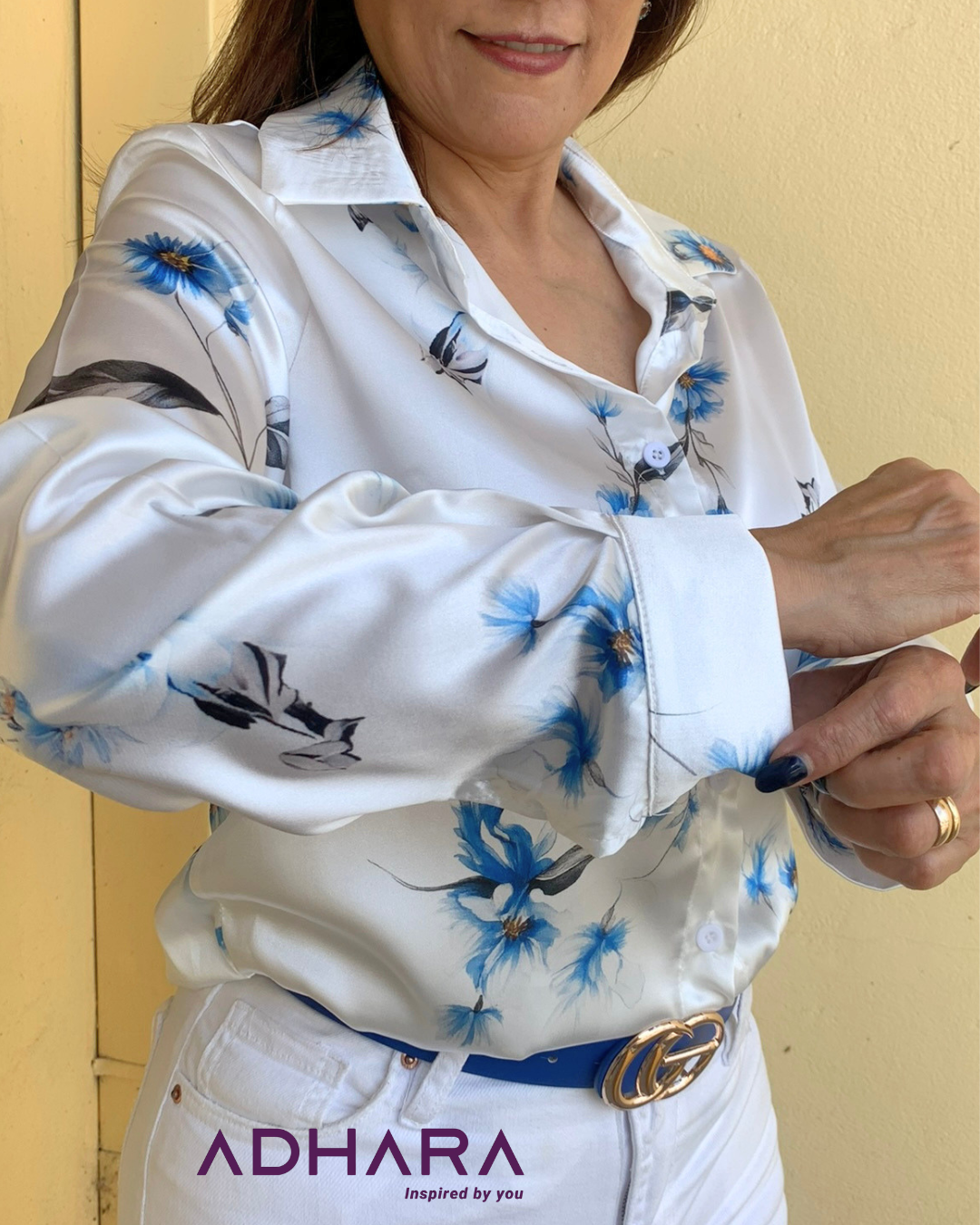 Blusa Satin Estampado (2985)