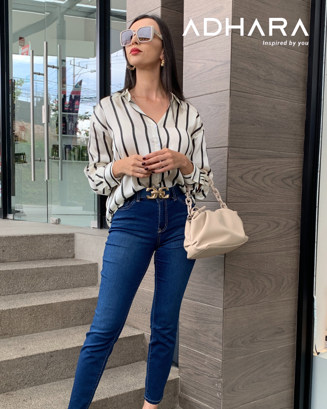 Blusa Seda de Rayas (2904)