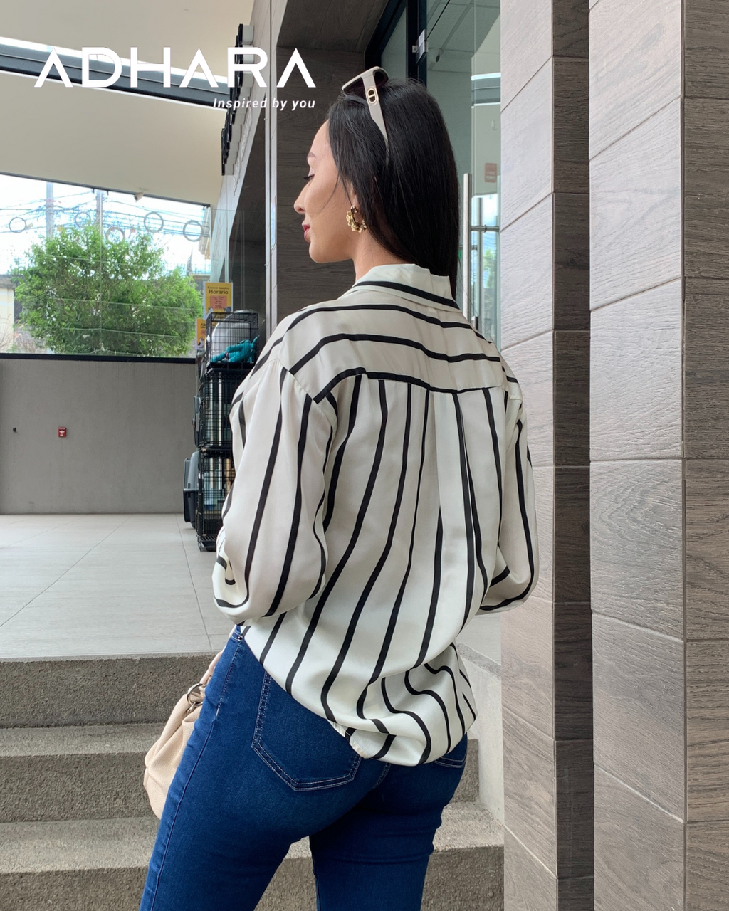 Blusa Seda de Rayas (2904)