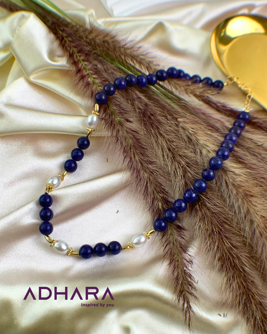 Collar Lapislazuli (8858)