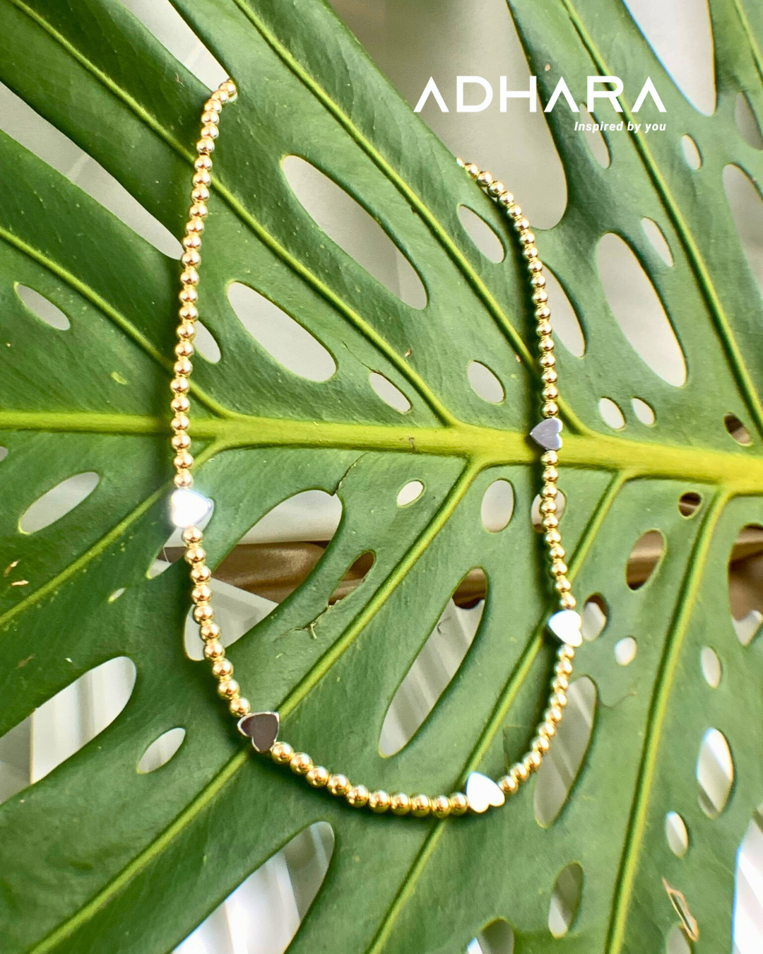Collar Largo Corazon (8841)