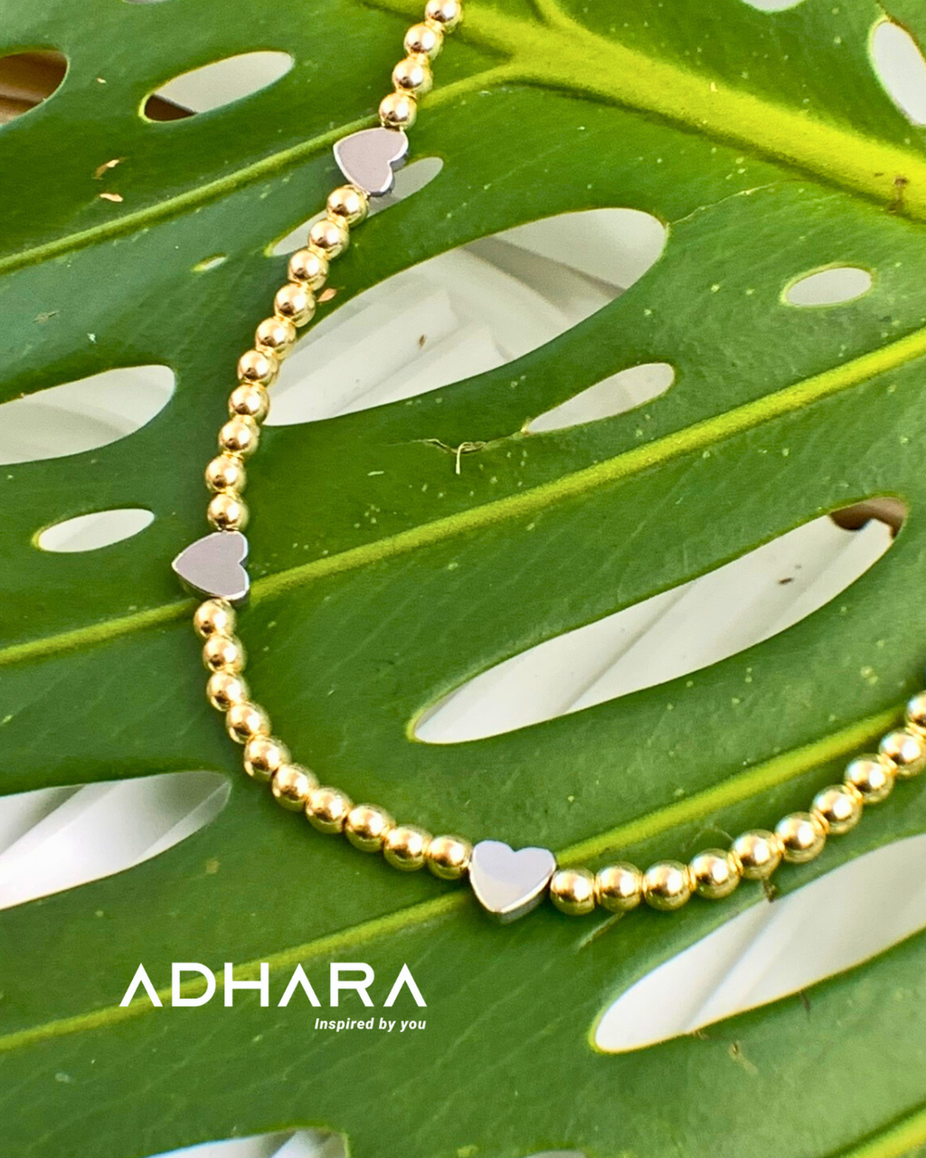 Collar Largo Corazon (8841)