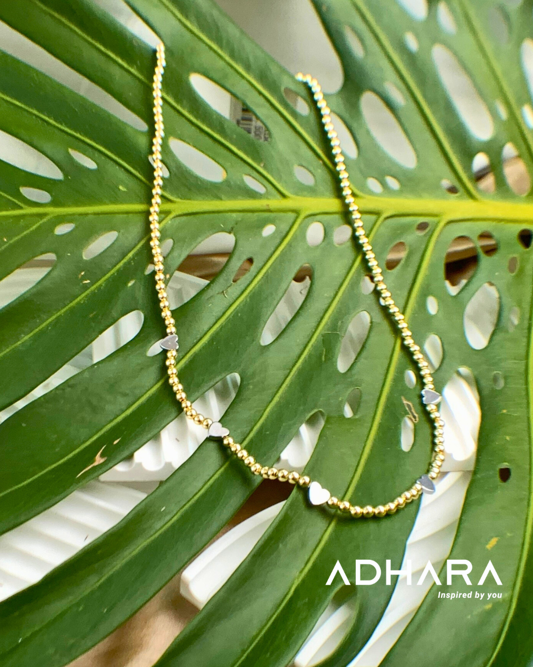 Collar Largo Corazon (8841)