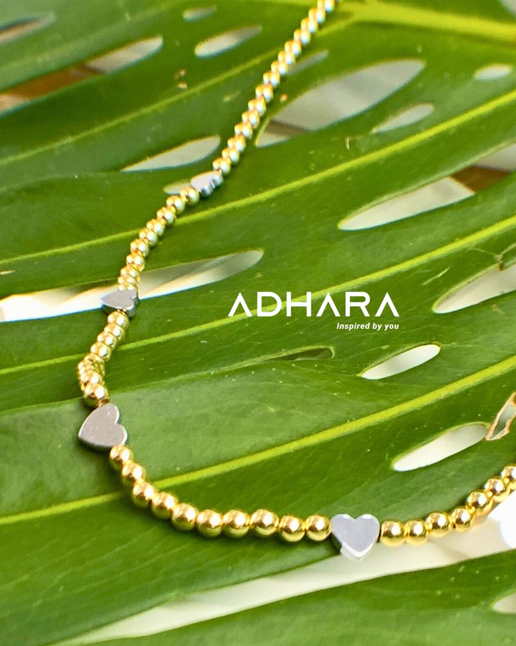 Collar Largo Corazon (8841)