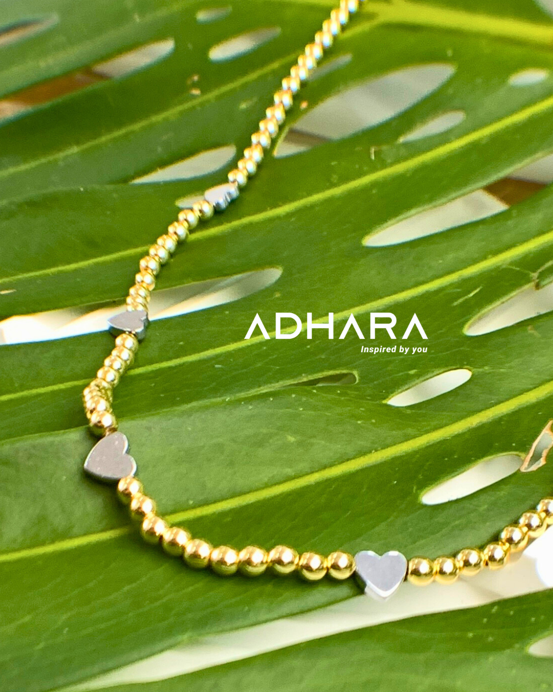Collar Largo Corazon (8841)