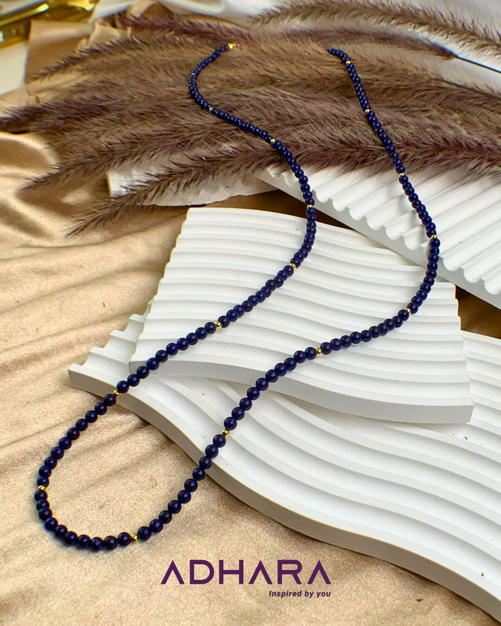 Collar Lapistazuli (8864)