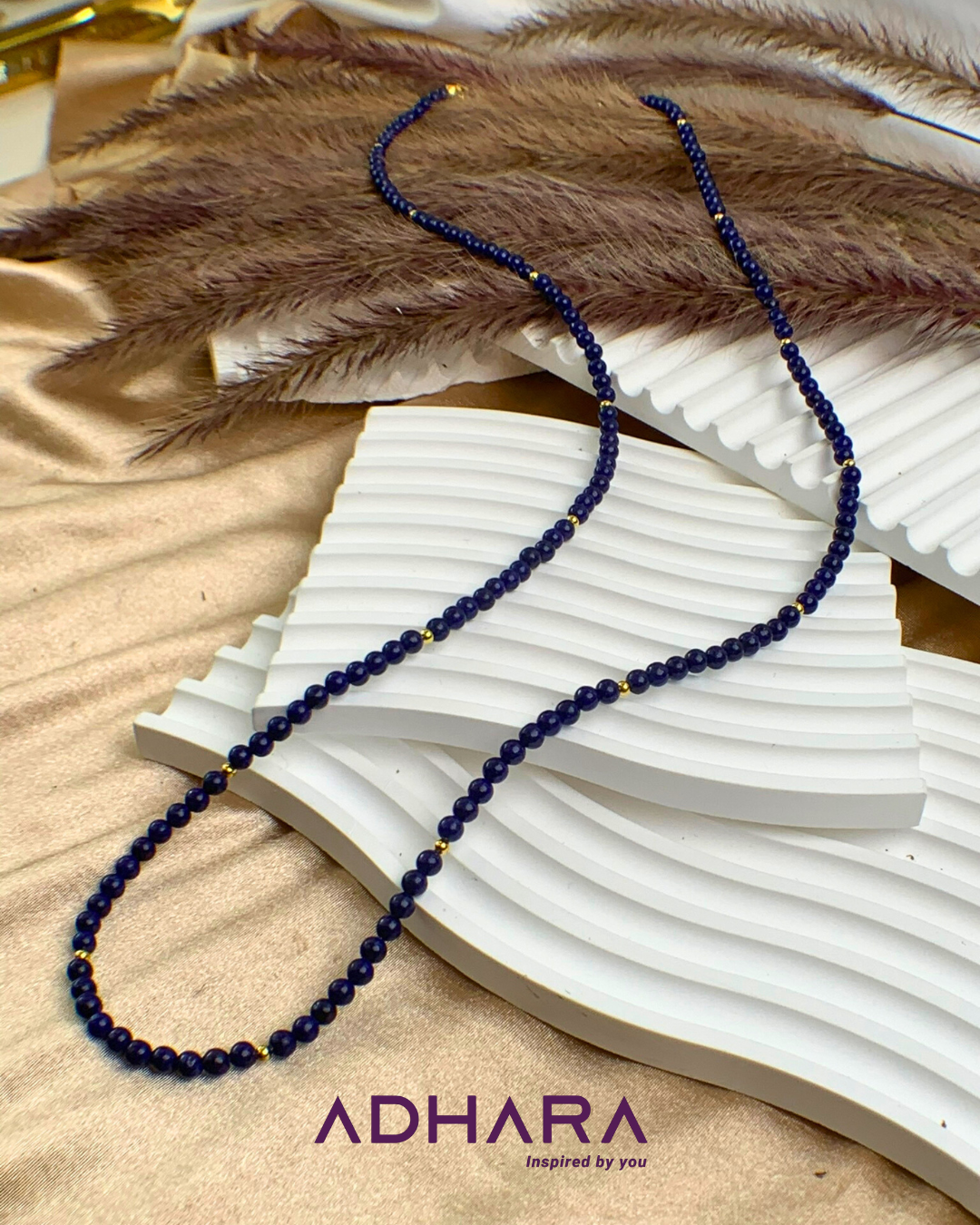 Collar Lapistazuli (8864)