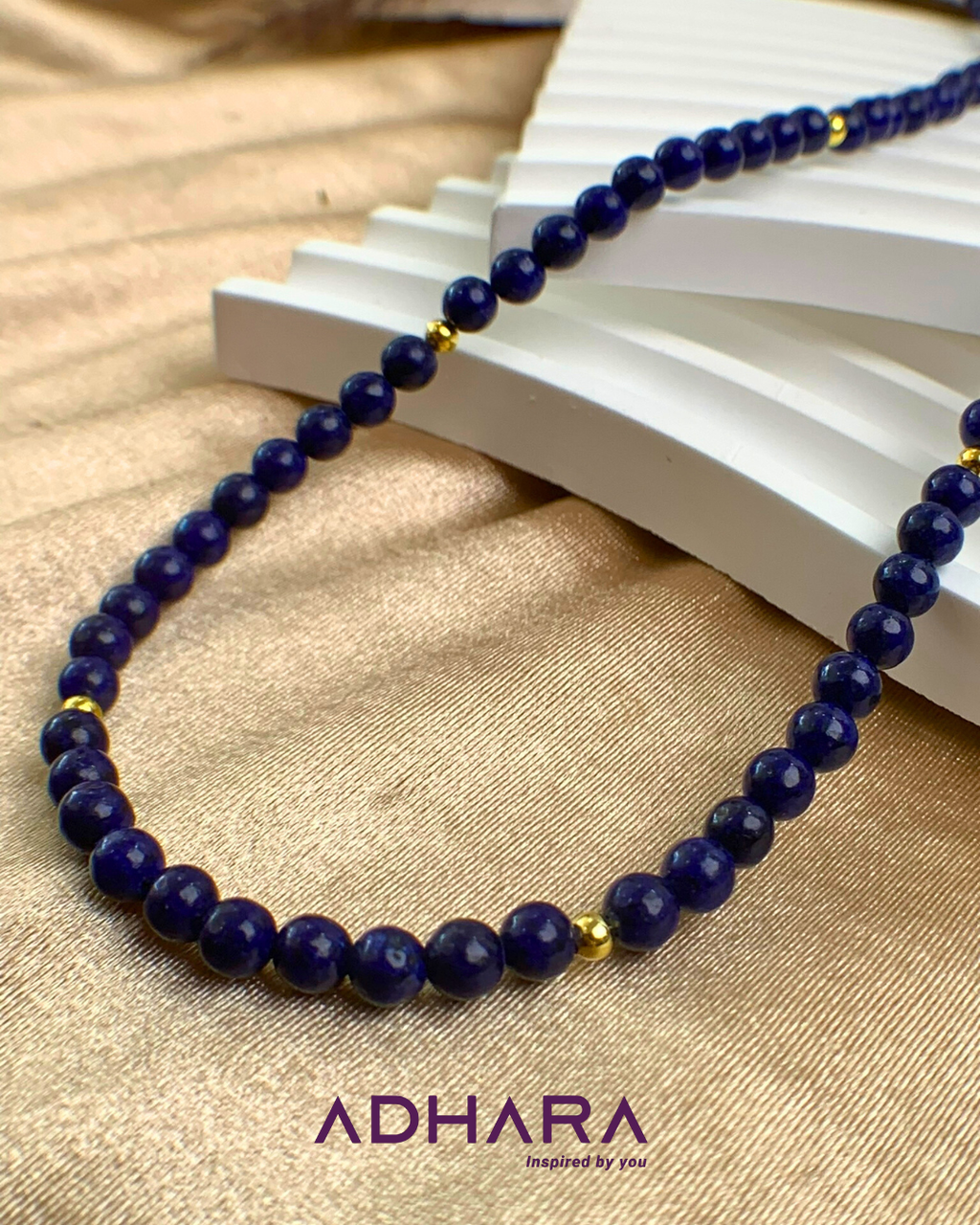 Collar Lapistazuli (8864)