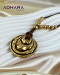 Collar Circulo Asimetrico (8849)